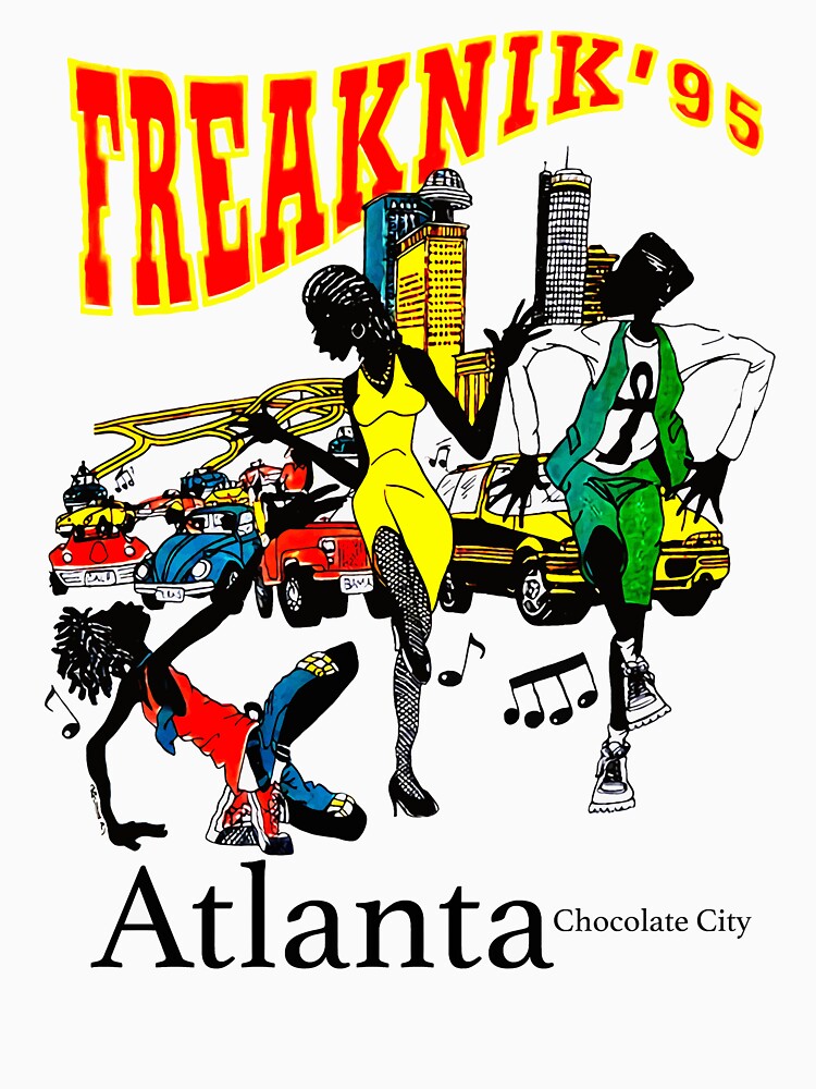 Rare Vintage 1995 Freaknik Atlanta T-shirt Hip Hop Rap 