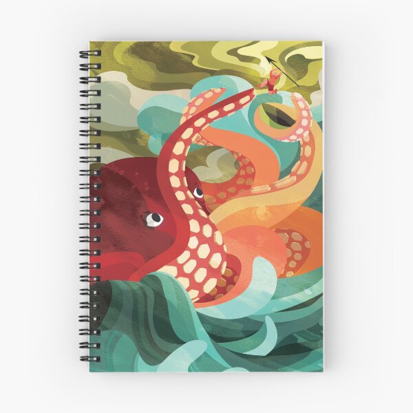 Item preview, Octopus designed and sold by Helsa Tanaya.