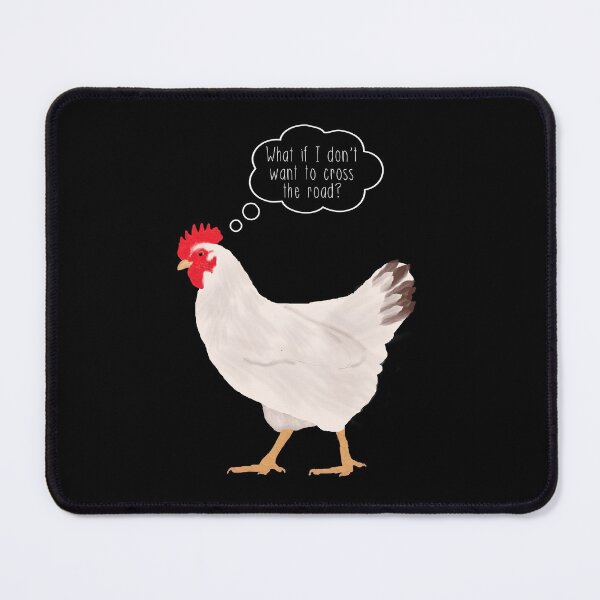 Item preview, Contemplative Chicken designed and sold by Amy Hadden.