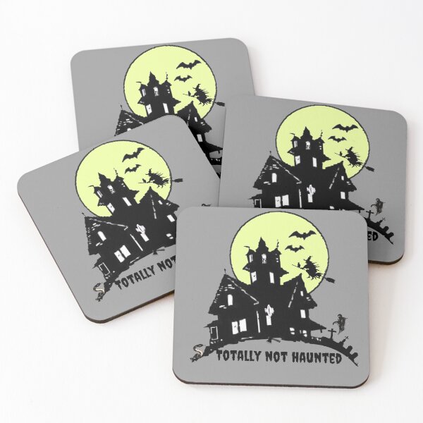 Item preview, totally not haunted, haunted house - Halloween designed and sold by Jessi-Sketches.