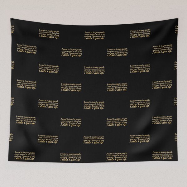 Item preview, I wan't to inspire... Inspirational Quote designed and sold by Powerofwordss.