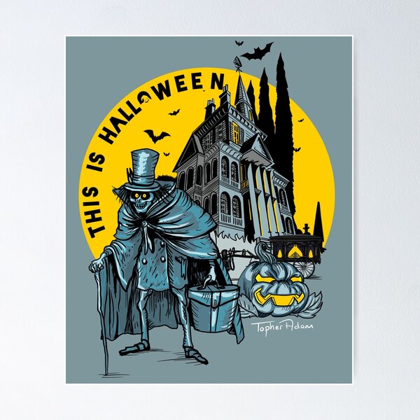 Aperçu de l'œuvre Ceci est Halloween illustré par Topher Adam créée et vendue par IFMTopherAdam.