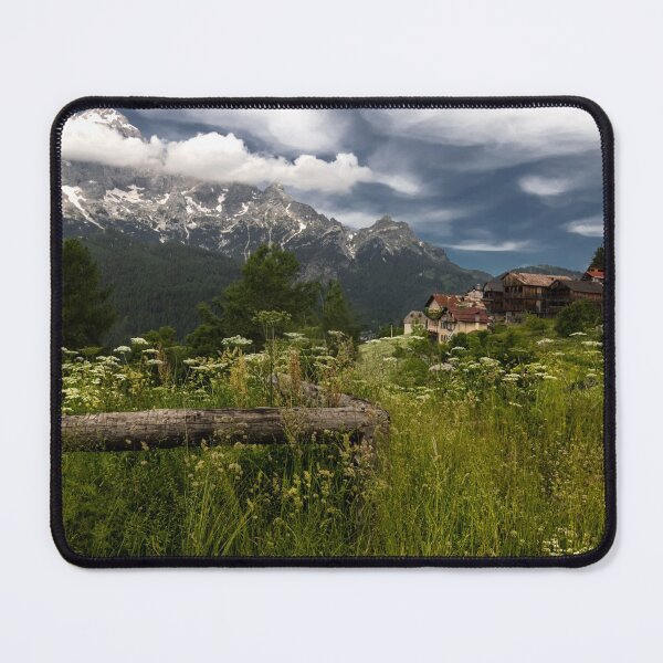 Item preview, Dolomite Hamlet in Wildflowers designed and sold by nbrandsberg.