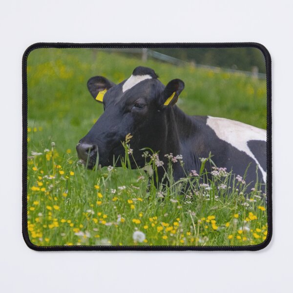 Item preview, Contented Dolomite Cow in Wildflowers designed and sold by nbrandsberg.