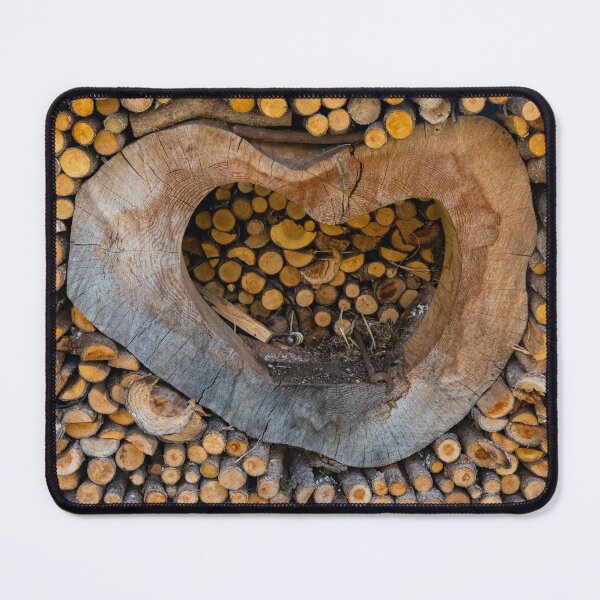 Item preview, Heart of Gold Wood Pile designed and sold by nbrandsberg.