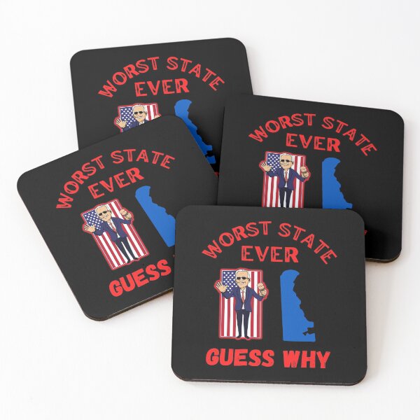 Item preview, Worst State Ever Biden designed and sold by WoodburyLake.