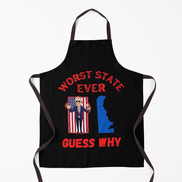 Item preview, Worst State Ever Biden designed and sold by WoodburyLake.