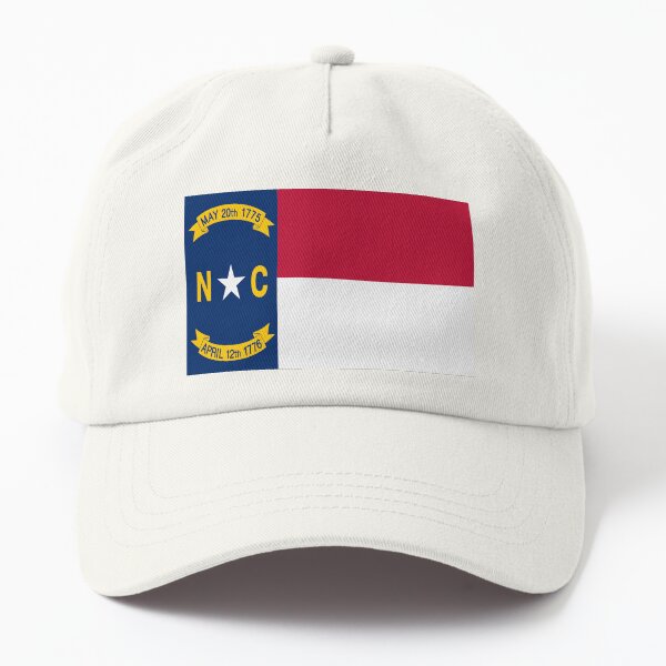 Flag of North Carolina. USA Dad Hat