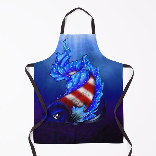 Item preview, Japanese Fighting Fish (Starspangled) designed and sold by IgniteWithin.