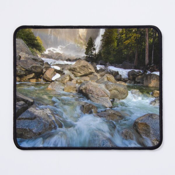 Item preview, Yosemite Lower Falls Rainbow designed and sold by nbrandsberg.