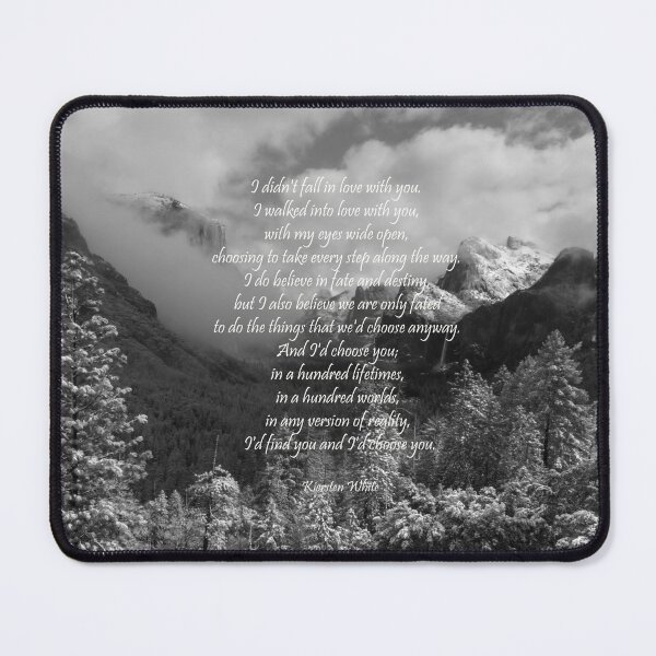 Item preview, Yosemite Love Poem designed and sold by nbrandsberg.
