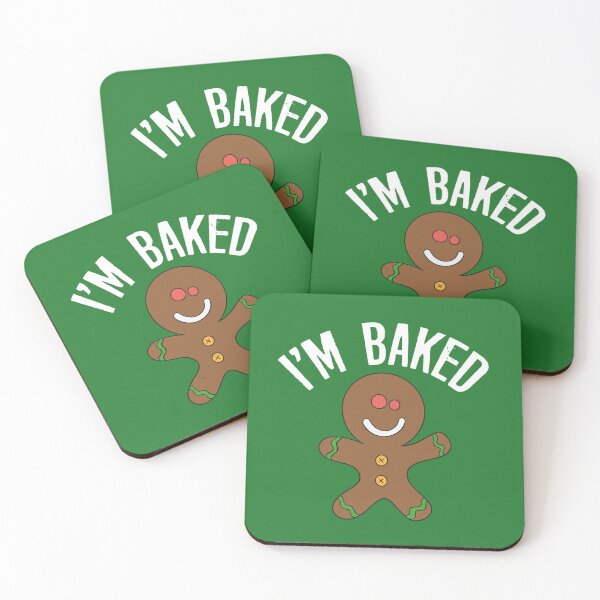 Item preview, I'm Baked Christmas Gingerbread Cookie designed and sold by HighEndLowCost.