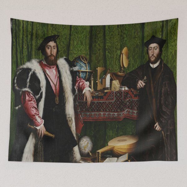 Item preview, Hans Holbein the Younger's The Ambassadors designed and sold by mosfunky.