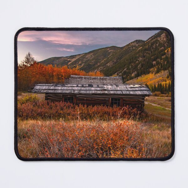 Item preview, Ashcroft Log Cabin Sunset designed and sold by nbrandsberg.