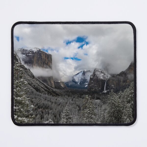 Item preview, Yosemite Tunnel View in Snow designed and sold by nbrandsberg.