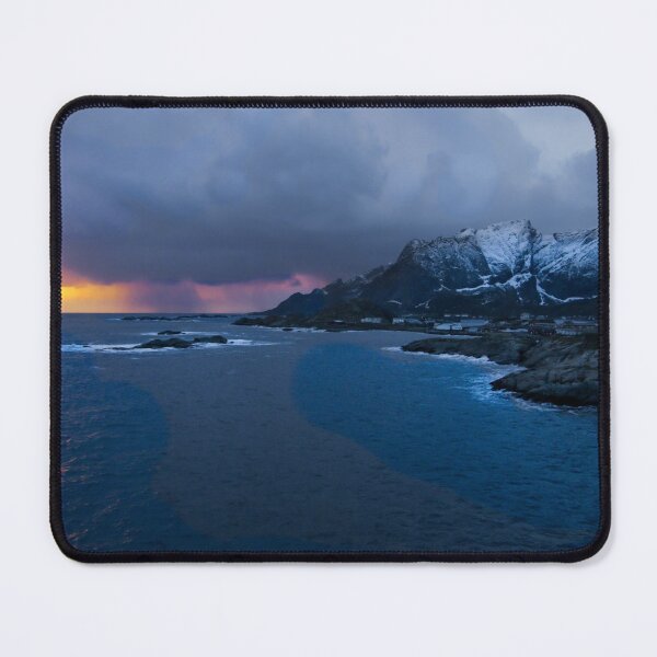 Item preview, Lofoten Sorvagen Sunset designed and sold by nbrandsberg.