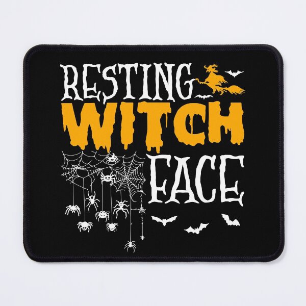 Item preview, Resting Witch Face Halloween designed and sold by ElishaKayne.