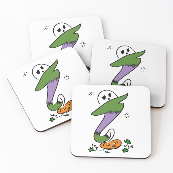 Item preview, Genderqueer Pride Ghost with Pumpkin designed and sold by BiOurPride.