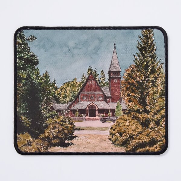 Item preview, Sic Mundus Creatus Est Watercolor Artwork - Dark designed and sold by arientss.