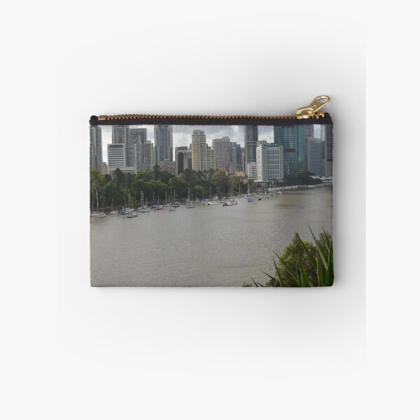 Item preview, Yachts in front of Brisbane's Botanic Gardens designed and sold by Ian McKenzie.