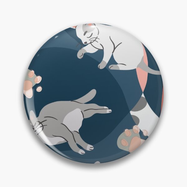 Item preview, Aesthetic cute cats pattern designed and sold by sheeshStore.