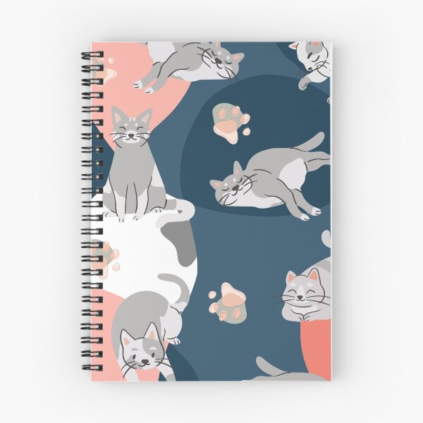 Item preview, Aesthetic cute cats pattern designed and sold by sheeshStore.