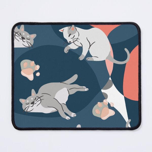 Item preview, Aesthetic cute cats pattern designed and sold by sheeshStore.