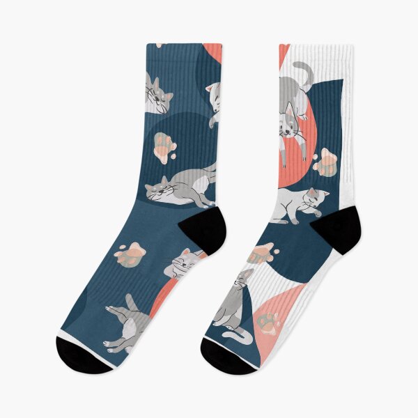 Item preview, Aesthetic cute cats pattern designed and sold by sheeshStore.