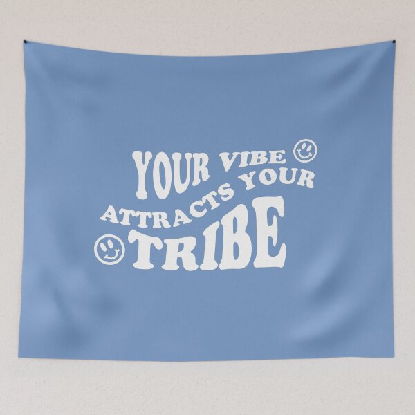 Item preview, Your Vibe Attracts Your Tribe designed and sold by ShineCreative.