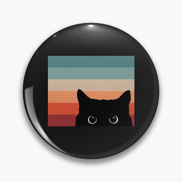 Item preview, Black Cat Peeking designed and sold by Tshierd.