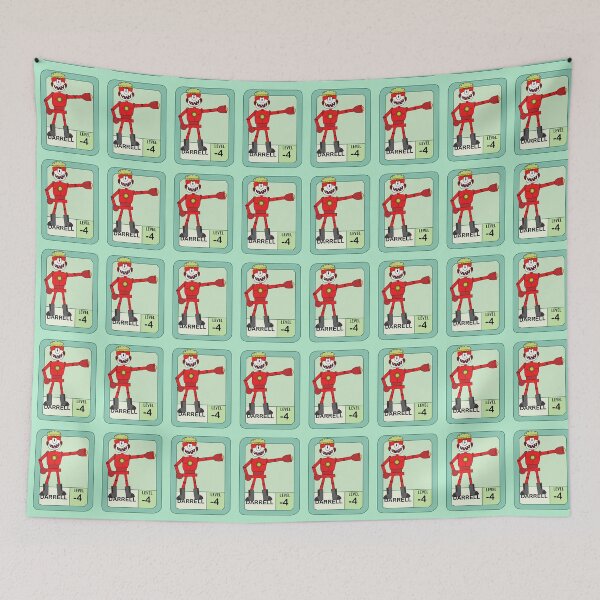 Item preview, Darrell Boxman Pow Card designed and sold by VancetheSnekDad.