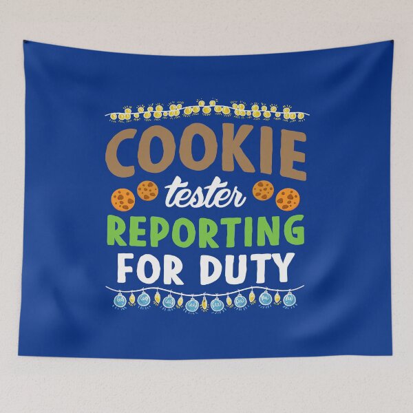 Item preview, Cookie Tester Reporting For Duty Christmas Cookie designed and sold by HighEndLowCost.