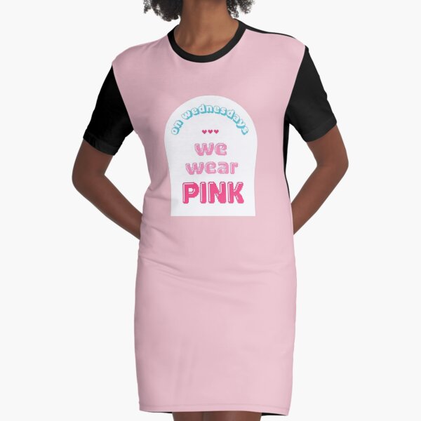 Vestido rosa casual para mujer. Porque el miércoles nos vestimos de rosa!
