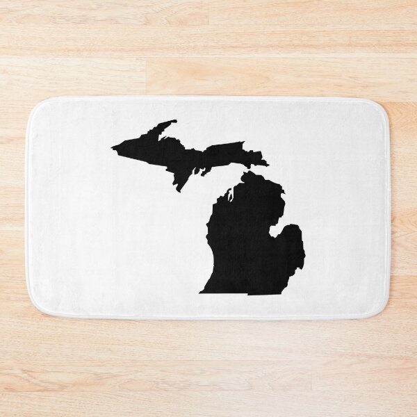 Item preview, Michigan in Black designed and sold by Sun Dog Montana.