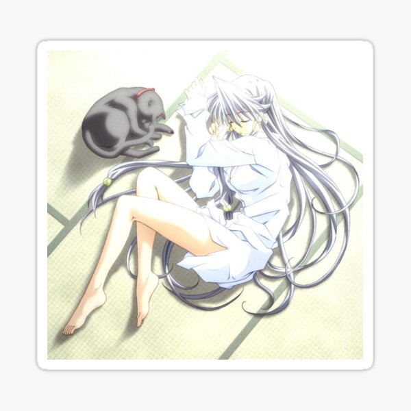 Xenosaga Kos Mos Animecore Y2k Sticker Print Sticker For Sale By Yotsuo Redbubble