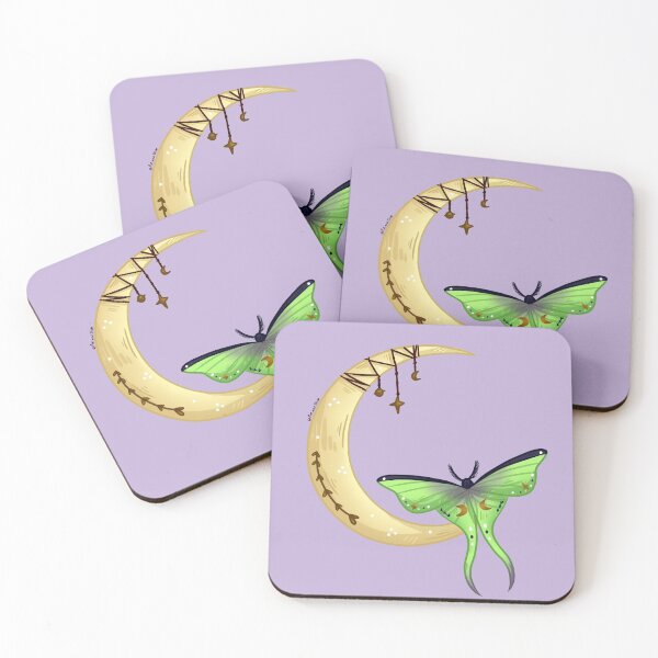 Item preview, Luna Moth designed and sold by PipAndBlob.