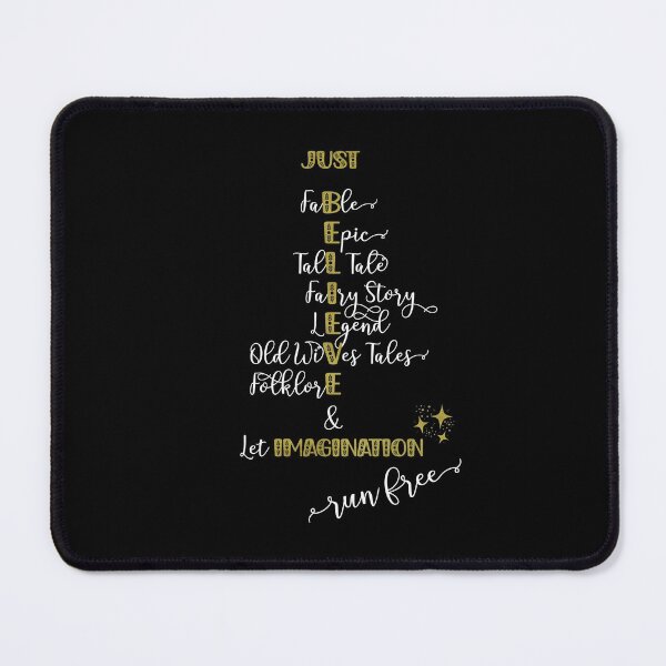 Item preview, A Story Tellers List - Just Believe & Let Imagination Run Free designed and sold by Karen McFarland.