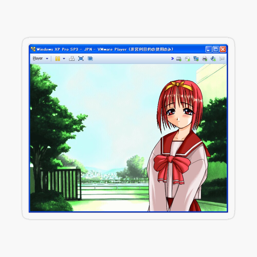 Trouble Windows OS XP-tan 1/8 scale Figure Japan Anime
