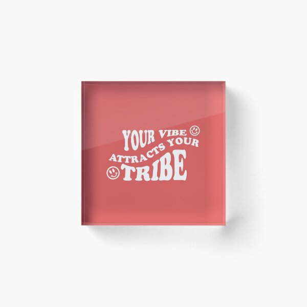 Item preview, Your Vibe Attracts Your Tribe designed and sold by ShineCreative.