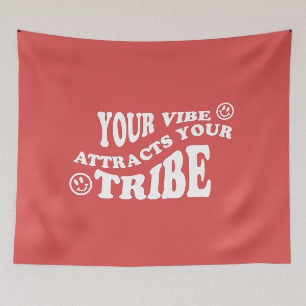 Item preview, Your Vibe Attracts Your Tribe designed and sold by ShineCreative.
