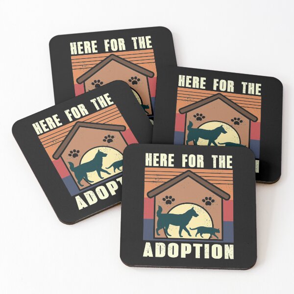 Item preview, Here for the Adoption - Pro Pet Adoption designed and sold by NeXore.