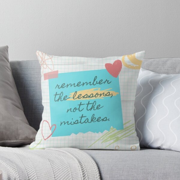 Item preview, remember the lessons, not the mistakes designed and sold by desenhosdaniela.