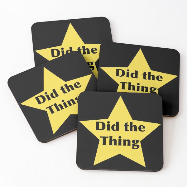 Item preview, Did the Thing - Funny Adulting Award designed and sold by NadyaCC.
