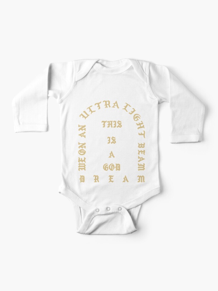 præst TVstation Badekar Kanye West - Life of Pablo, Ultralight beam merch (Kanye West, Yeezy)" Baby  One-Piece for Sale by GoldenGirlStore | Redbubble