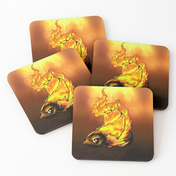 Item preview, Japanese Fighting Fish (Sparkling Gold) designed and sold by IgniteWithin.