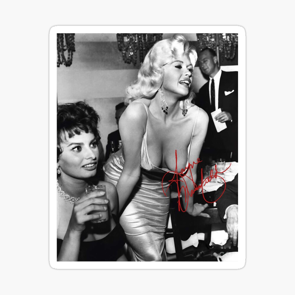 1000px x 1000px - Jayne Mansfield Blonde Bombshell pinup 1950s old Hollywood glamour vintage  beauty fan art\