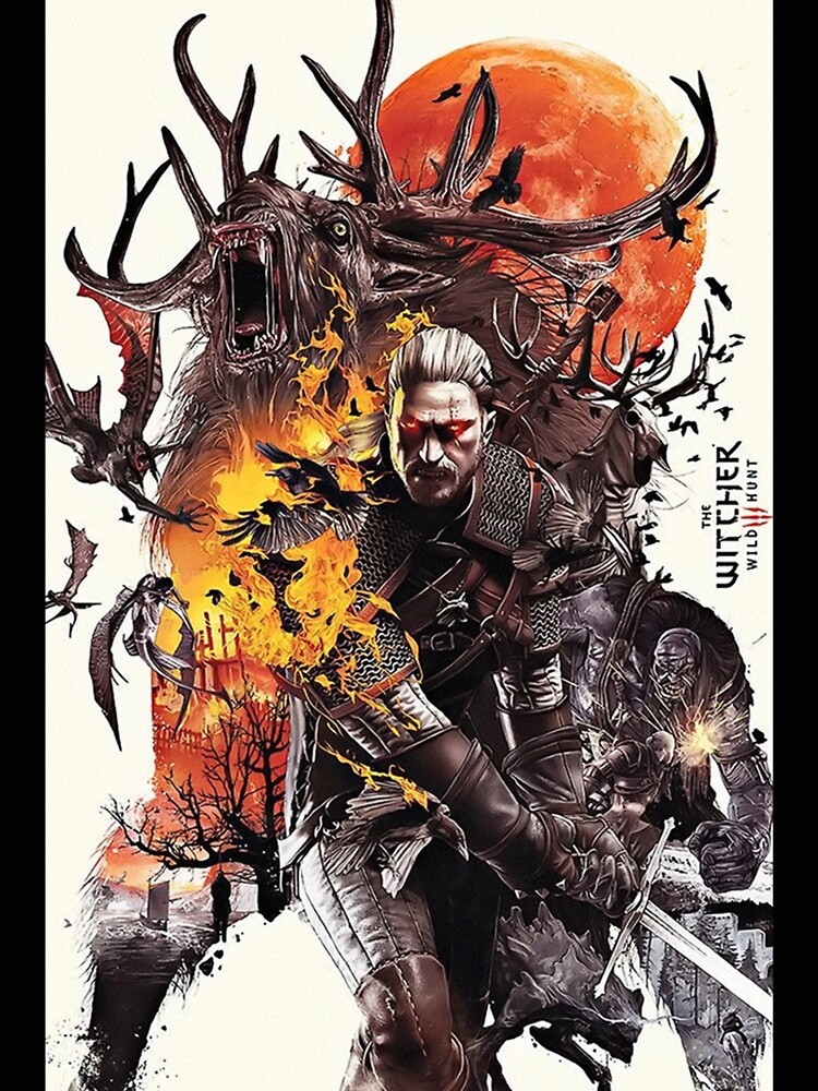 Witcher 3 Wild Hunt Picture, Witcher 3 Framed Poster