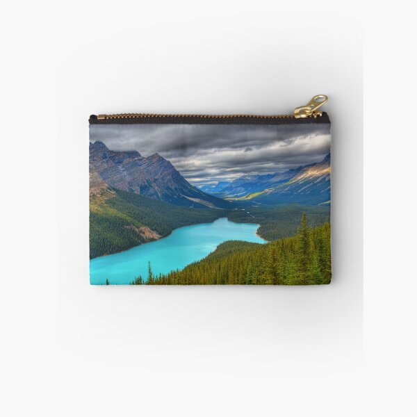 Item preview,  Un guía y trampero temprano en el área de Banff.
 
El lago se forma en un valle de la Cordillera Waputik. designed and sold by James (820Photography) Anderson.