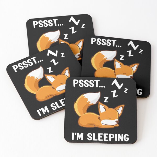 Item preview, Pssst I'm sleeping Red Fox Design for Fox Lovers designed and sold by Torstenbergqvis.