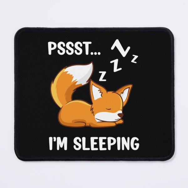 Item preview, Pssst I'm sleeping Red Fox Design for Fox Lovers designed and sold by Torstenbergqvis.